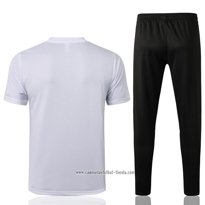 Chandal del Paris Saint-Germain 2021 2022 Manga Corta Blanco